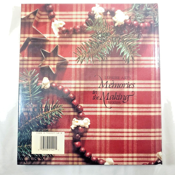 90s Cookbook Creative Christmas Kitchen Leisure Arts Hardcover Crafts Recipes - Picture 2 of 8